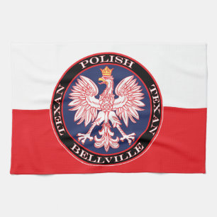Bellville Round Polish Texan Tea Towel