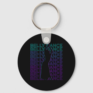 Belly Dance Belly Dancer Retro Belly Dancing  Key Ring
