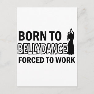 Belly Dance designs Postcard