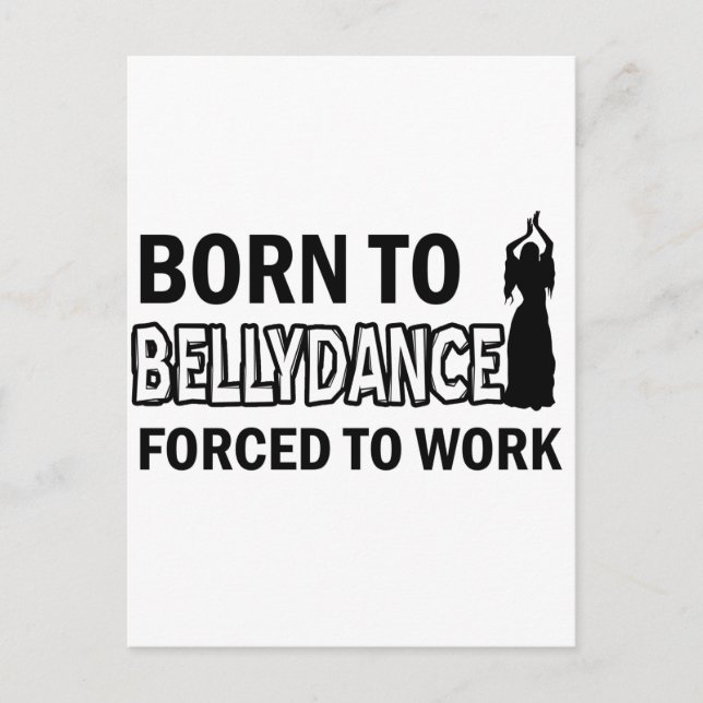 Belly Dance designs Postcard (Front)