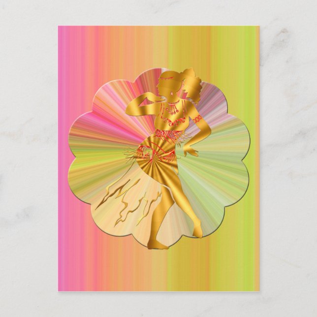 Belly Dance Postcard (Front)