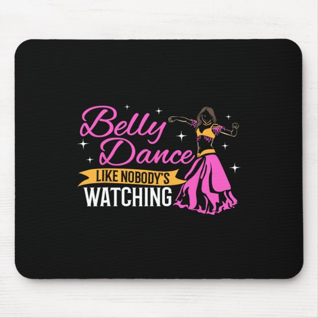 Belly Dance Professional Hip Belly Dancer Pro Bell Mouse Pad (Front)