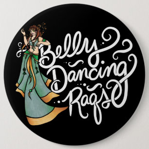 Belly Dance RAQS Fun Belly Dancing  6 Cm Round Badge