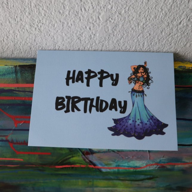 Belly Dancer Birthday Cards (Creator Uploaded)
