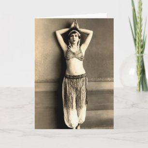 Belly Dancer Card