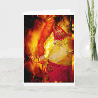 Belly Dancer Card