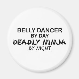 Belly Dancer Deadly Ninja by Night Magnet