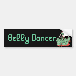 Belly Dancer Fritzie Bumper Sticker