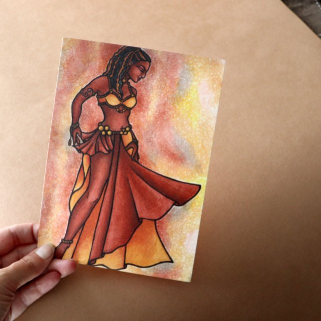 Belly Dancer Goddess  Invitation (Creator Uploaded)