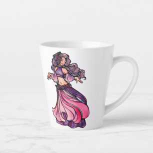 Belly Dancer Goddess Latte Mug