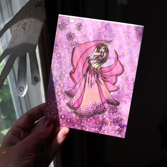 Belly Dancer Goddess                               Postcard (Creator Uploaded)