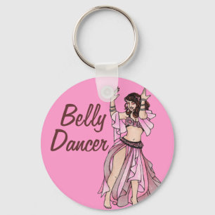 Belly Dancer Habibi  Key Ring
