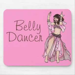 Belly Dancer Habibi Mouse Pad