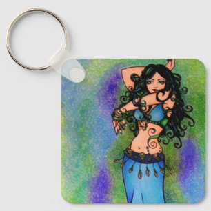 Belly Dancer Key Ring