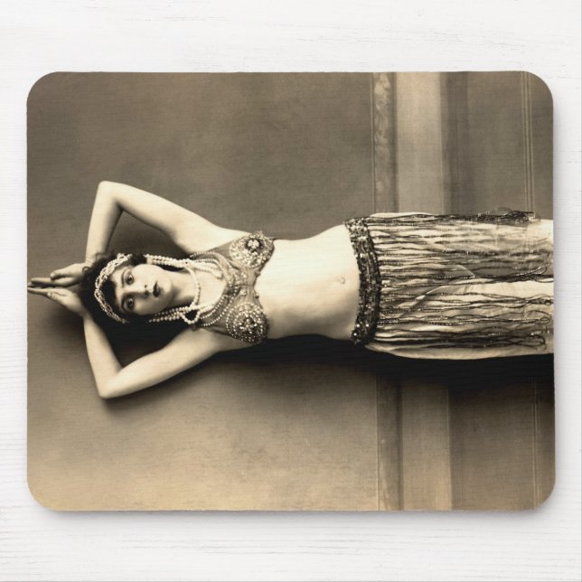 Belly Dancer Mouse Pad (Front)
