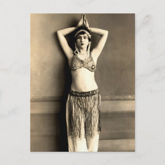 Belly Dancer Postcard