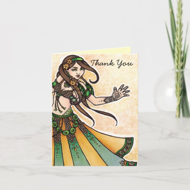Belly Dancer Thank You (Front)