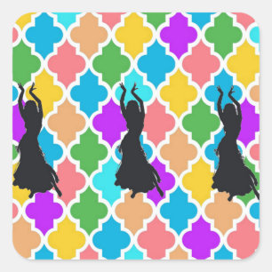 Belly Dancer Trio stickers