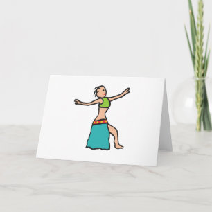 Belly Dancing Card