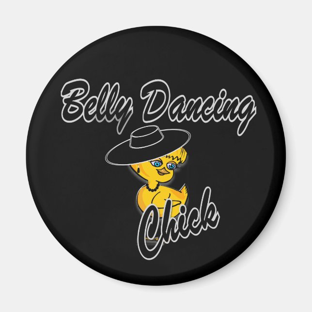 Belly Dancing Chick #4 Magnet (Front)