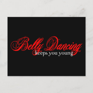Belly Dancing Rocks Postcard