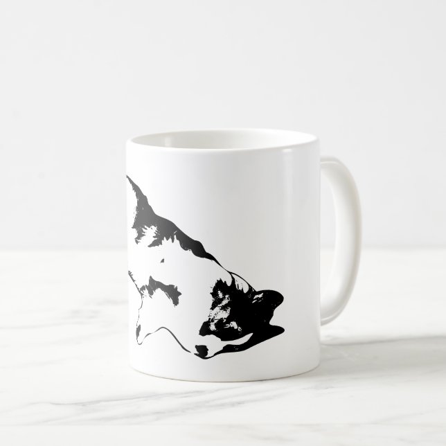 Belly-Up Bliss Coffee Mug (Front Right)