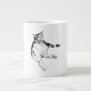 Belly-Up Hello Large Coffee Mug