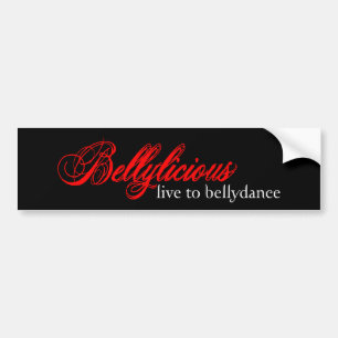 Bellylicious Bumper Sticker