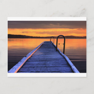 Belmont Baths Jetty Postcard