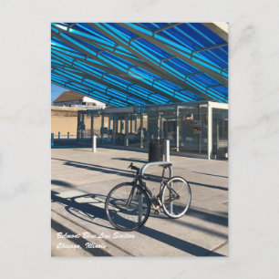 Belmont Blue Line Chicago Postcard