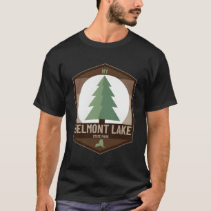 Belmont Lake State Park New York Ny Tree Forest Ba T-Shirt