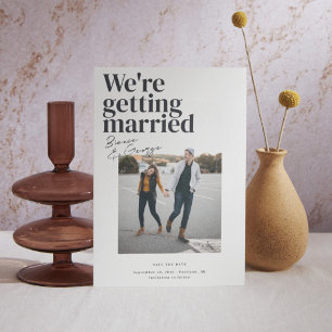 Belmont Wedding Save the Date Invitation