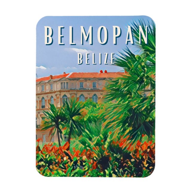 Belmopan, la ville verte de Belize Magnet (Vertical)