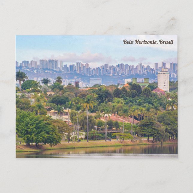 Belo Horizonte, Minas Gerais, Brasil, Postcard (Front)