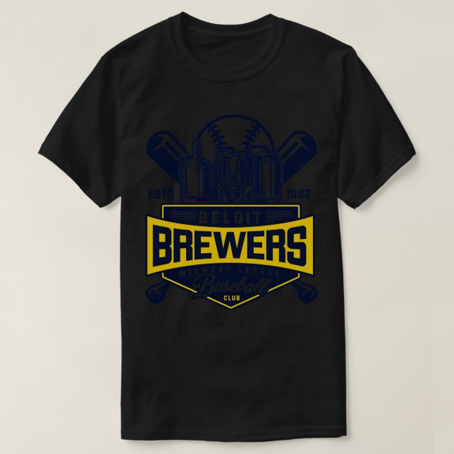 Beloit Brewers T-Shirt (Design Front)