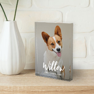 Beloved Caption Personalised Acrylic Photo Block