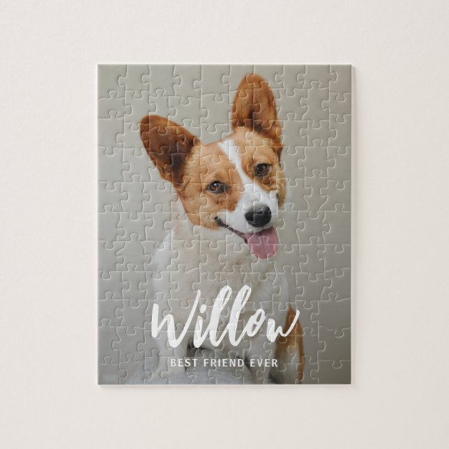 Beloved Caption Personalised Photo Puzzle (Vertical)