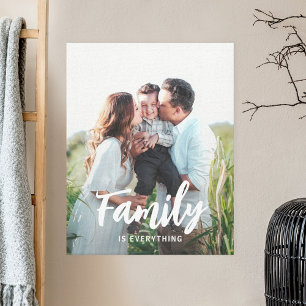 Beloved Caption Personalised Photo Wrapped Canvas