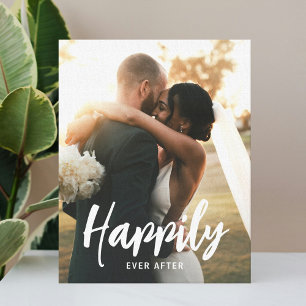 Beloved Caption Personalised Photo Wrapped Canvas