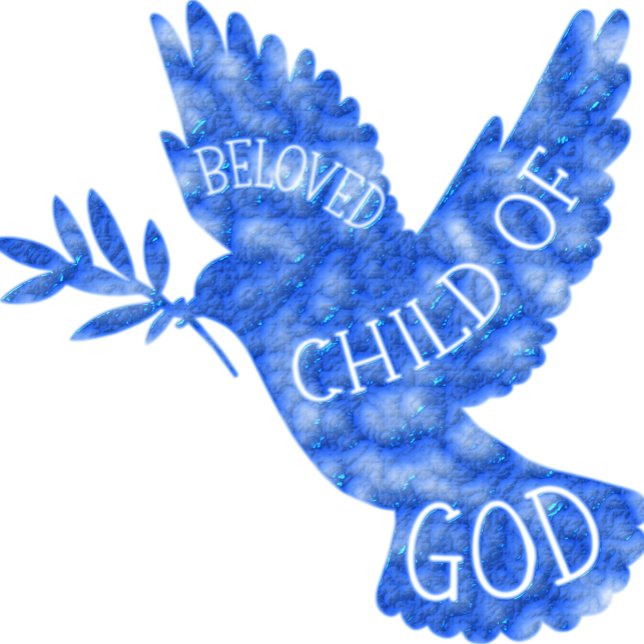 Beloved Child of God Dove Baby Design- Dove Baby B Bodysuit (Creator Uploaded)