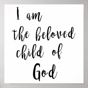 Beloved child of God - poster