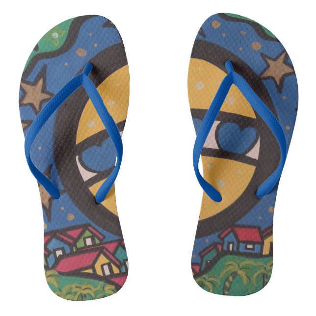 Beloved country thongs (Footbed)