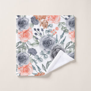 beloved floral   wash cloth