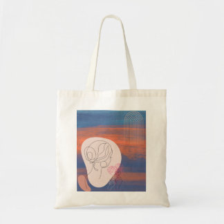 Beloved in the Sunset Print Tote Bag