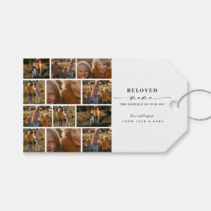 Beloved Mama Mom Happy Mother's Day Photo Collage Gift Tags