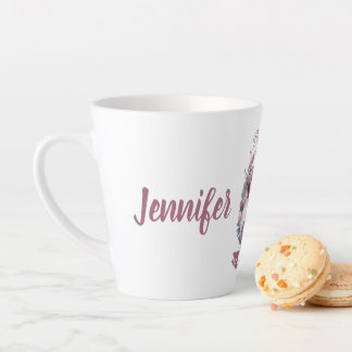 Beloved Mum, daughter kiss, Best Gift Ever, Jenny Latte Mug
