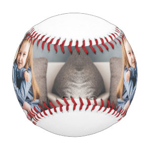 Beloved Nana Grandma Custom Family Photo Keepsake Baseball