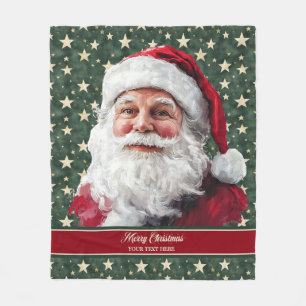 Beloved Old Fashioned Santa Blanket Gift Idea