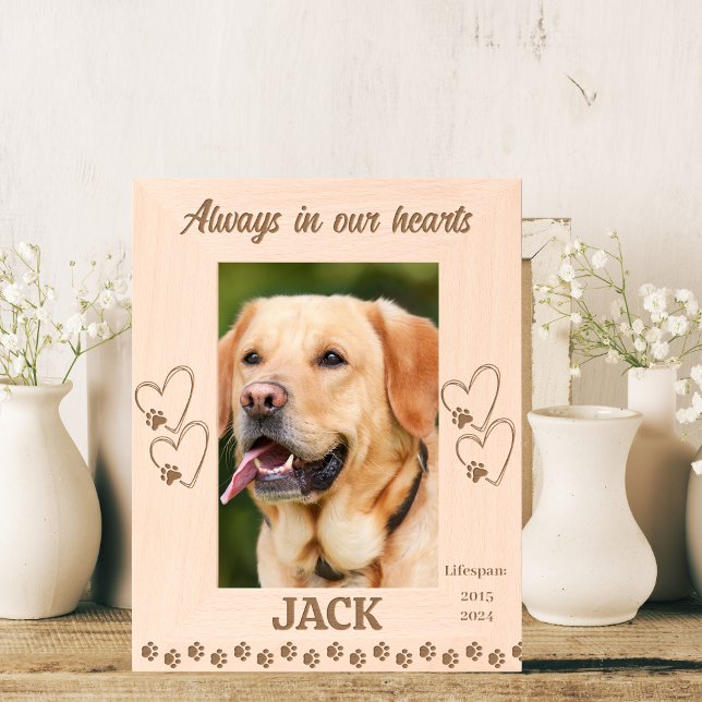 Beloved Pet Memorial Etched Frames (Creator Uploaded)