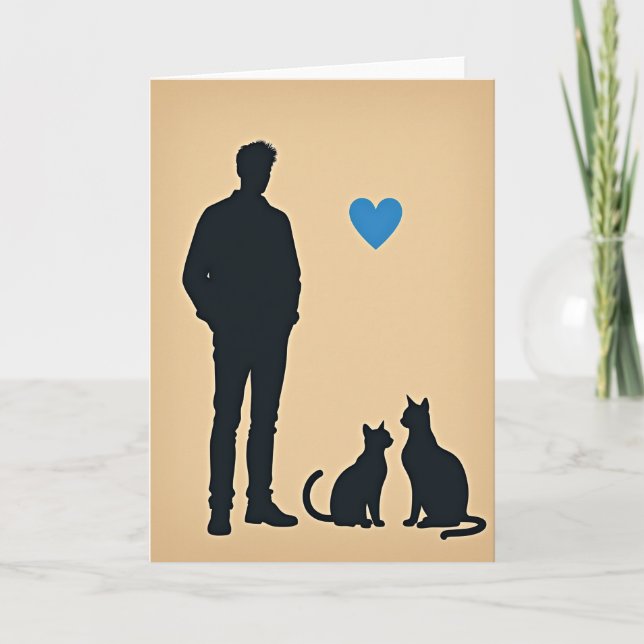Beloved Pets Fathers Day Card (Front)